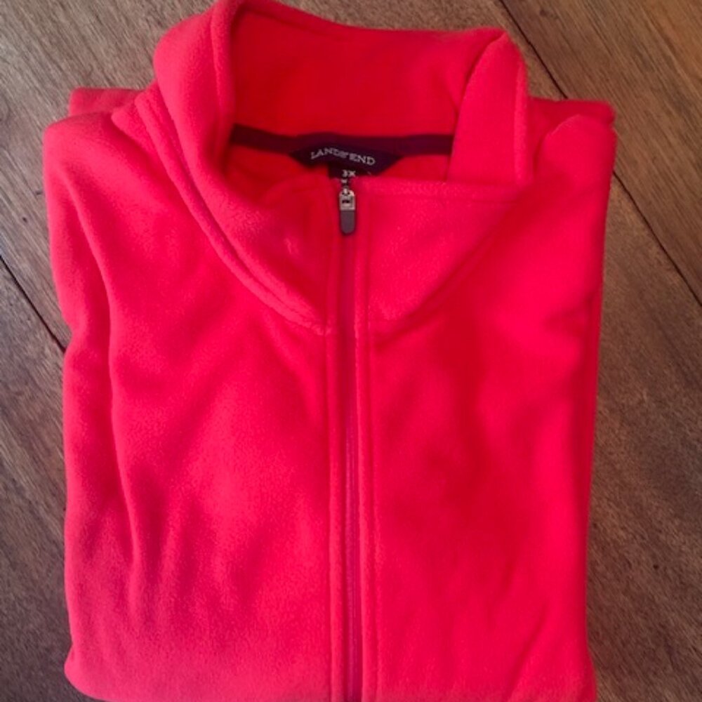 Lands' End Fleece Half-zip Jacket